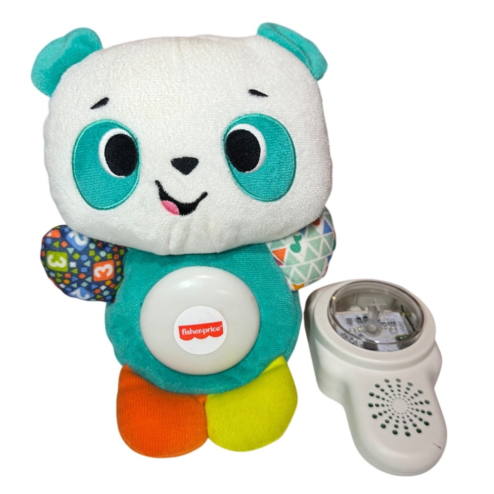 Fisher-Price Linkimals Play Together Panda GJW85 Musical Plush Tested Working